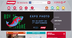 Desktop Screenshot of paridis.fr